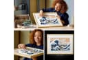 LEGO Art Hokusai Große Welle 31208 Bunt 3D Wanddekoration Bild 5