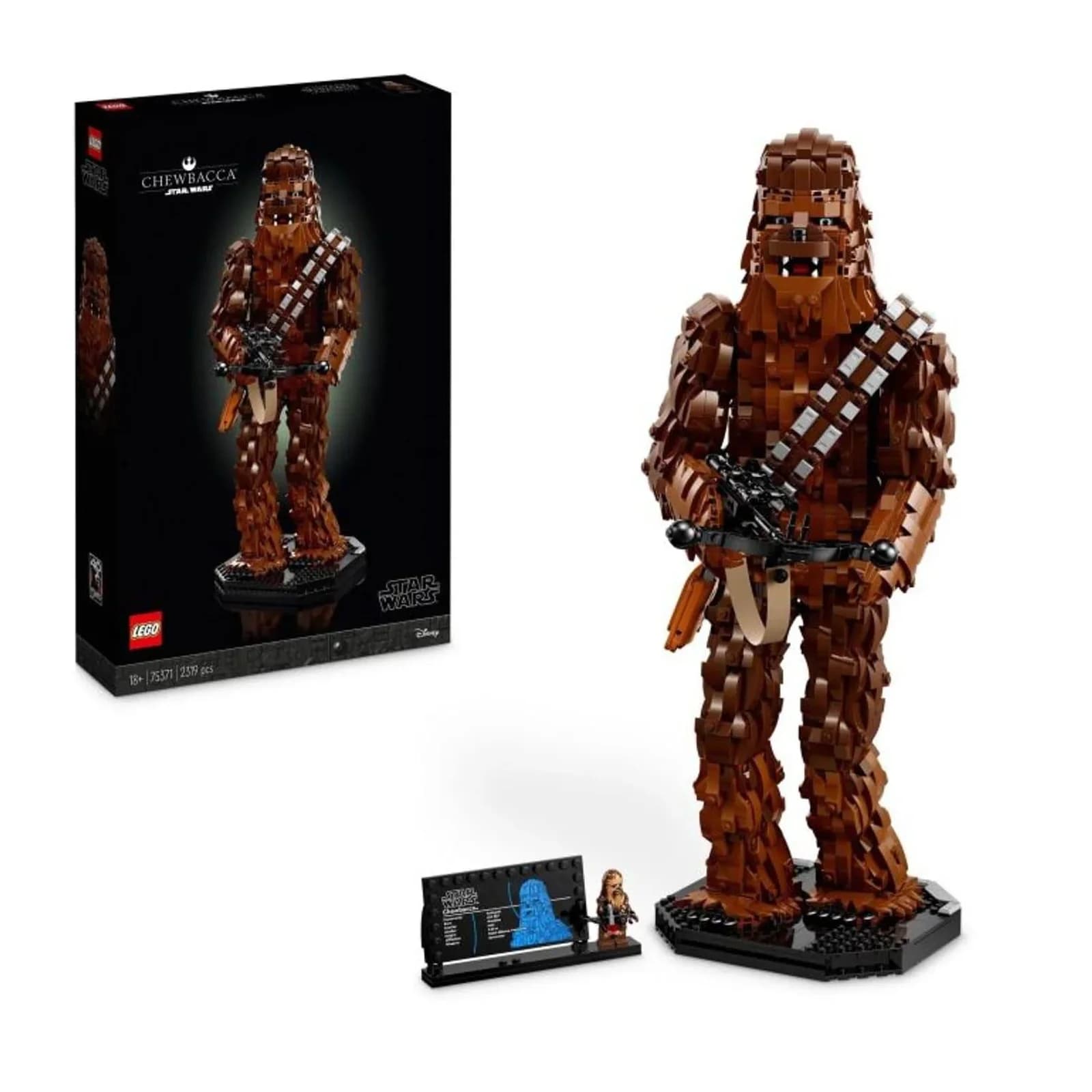 LEGO Star Wars Chewbacca Figur 75371 Braun/Schwarz