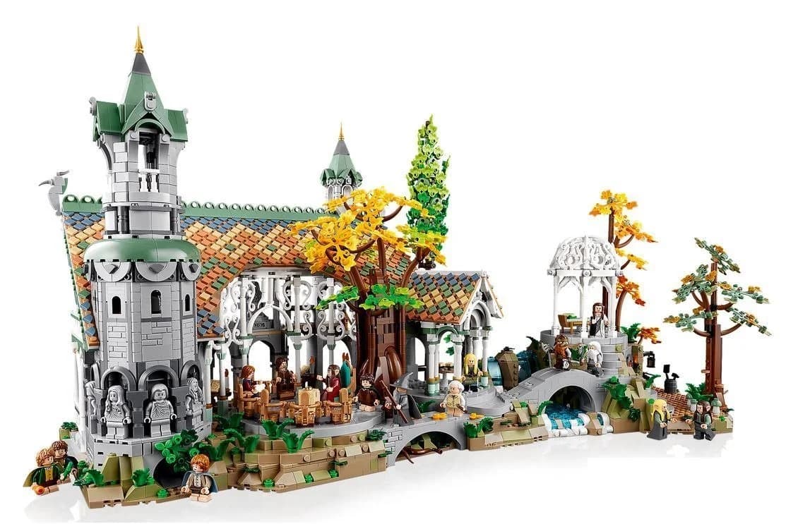 LEGO® Herr der Ringe Bruchtal 10316 Bauset 6167 Teile - Bild 3
