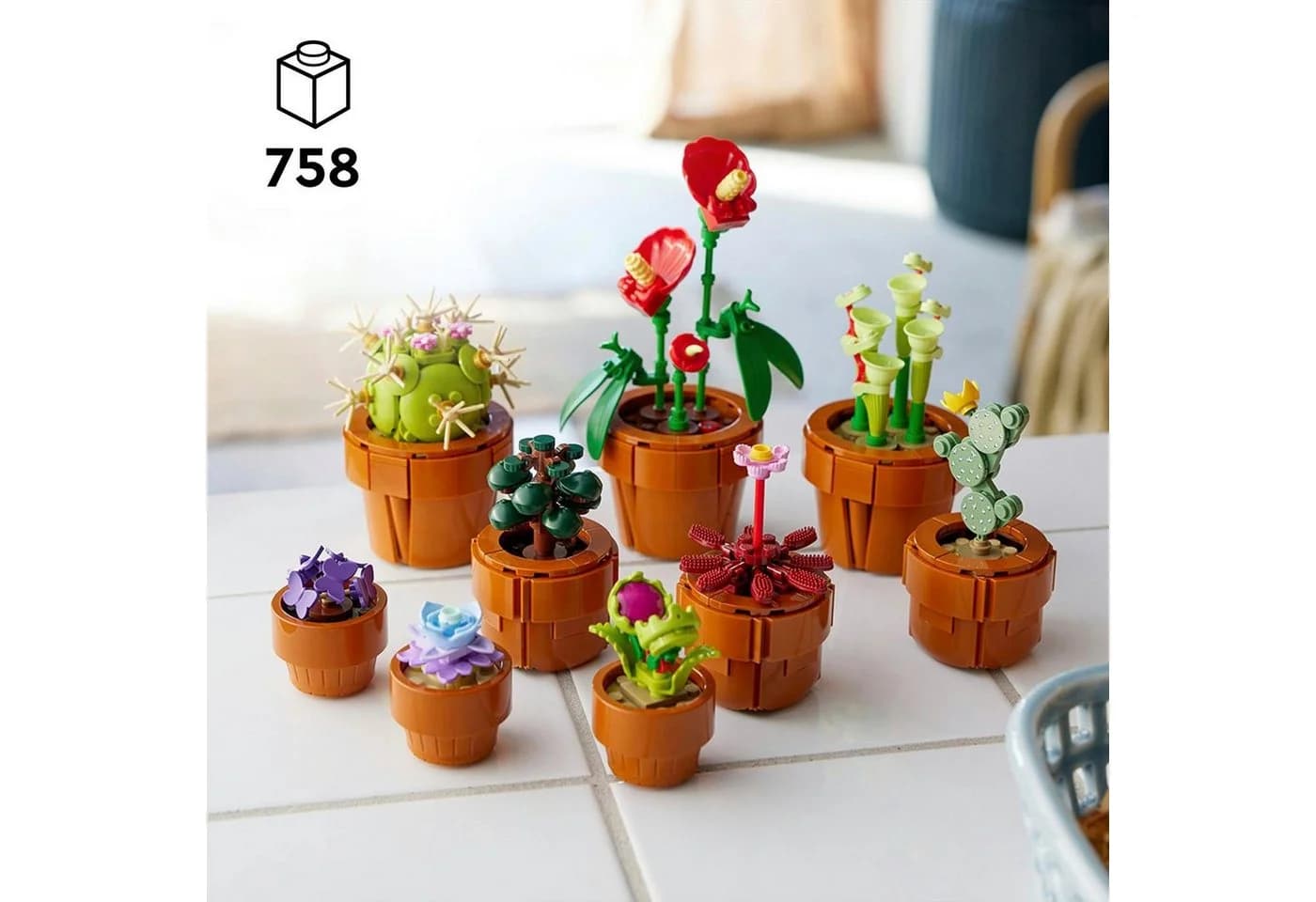 LEGO Mini Pflanzen 10329 Bunt 758 Teile Botanicals Set - Bild 3