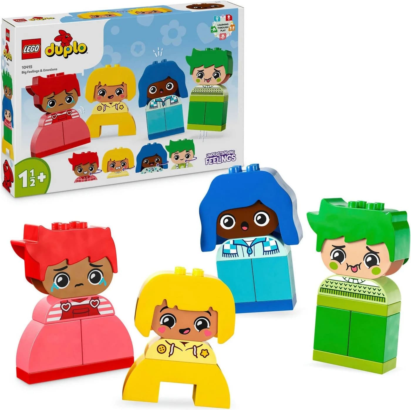 LEGO DUPLO Große Gefühle 10415 - Emotionen Spielzeug ab 1,5 Jahren - Bild 2