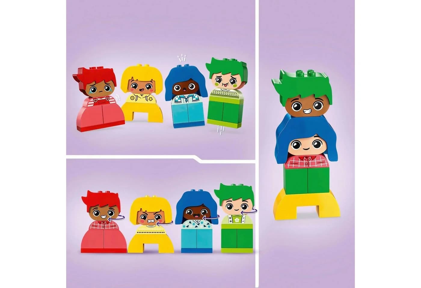 LEGO DUPLO Große Gefühle 10415 - Emotionen Spielzeug ab 1,5 Jahren - Bild 4