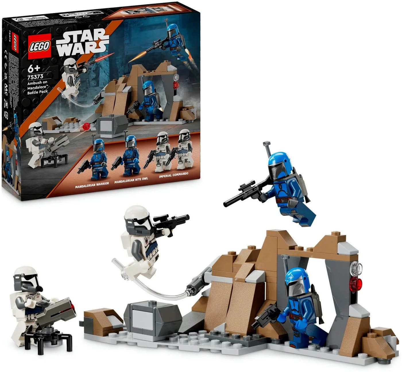 LEGO Star Wars Hinterhalt auf Mandalore Battle Pack 75373 Bunt - Bild 2