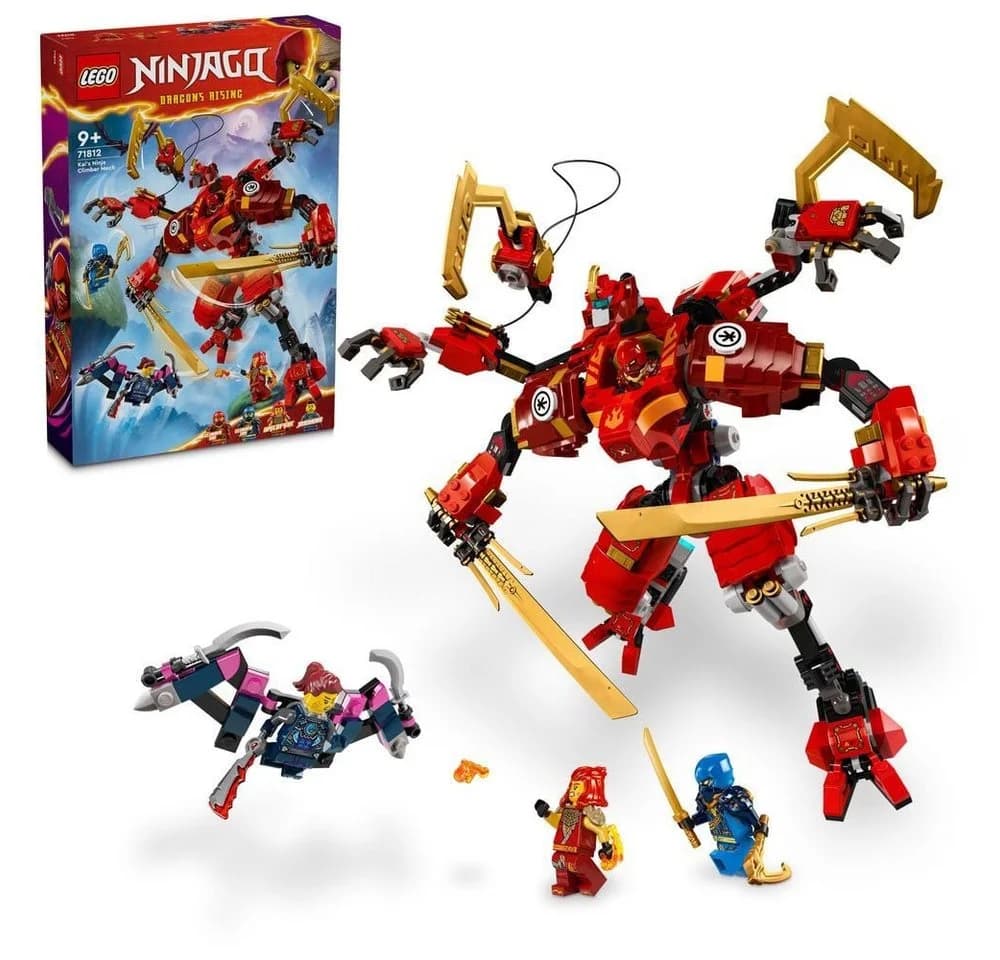 LEGO Ninjago 71812 Kais Ninja-Kletter-Mech Rot 623 Teile - Bild 2