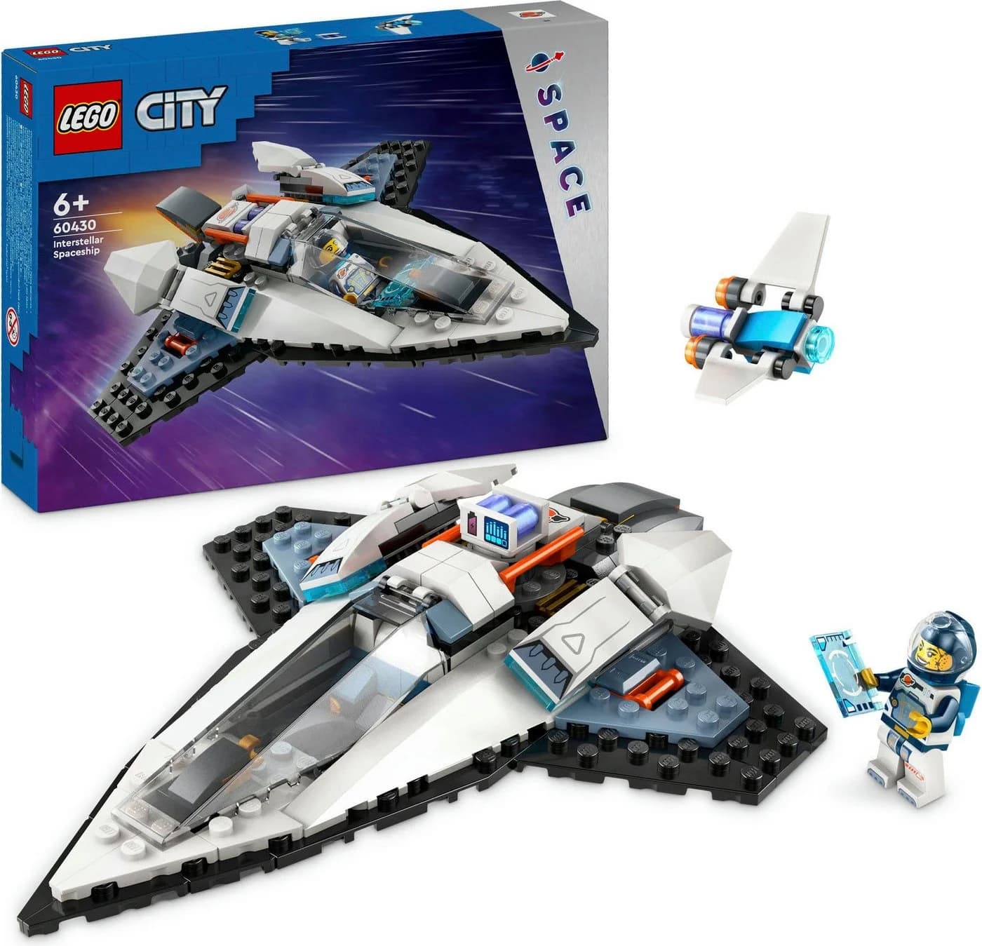 LEGO City Raumschiff 60430 Bunt Konstruktionsspielsteine 240 Teile - Bild 2