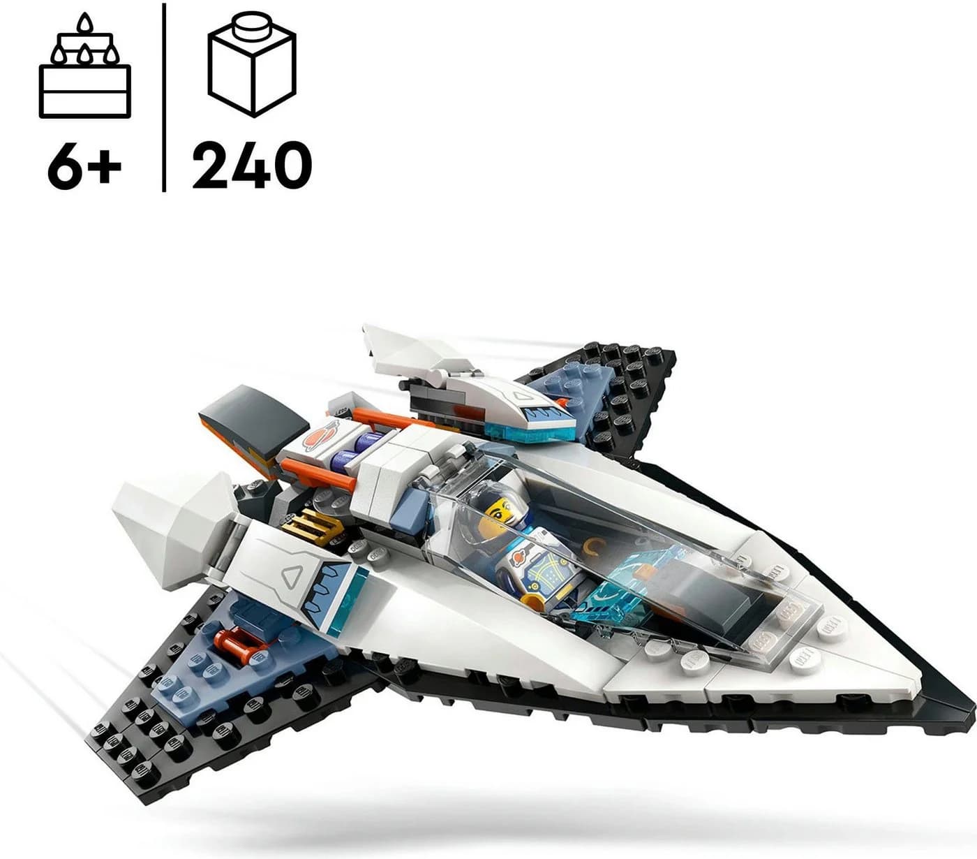 LEGO City Raumschiff 60430 Bunt Konstruktionsspielsteine 240 Teile - Bild 3