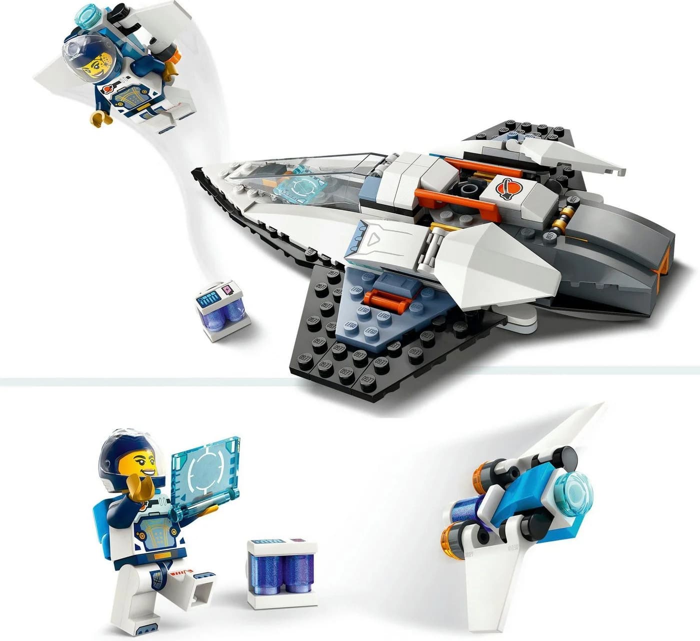 LEGO City Raumschiff 60430 Bunt Konstruktionsspielsteine 240 Teile - Bild 5