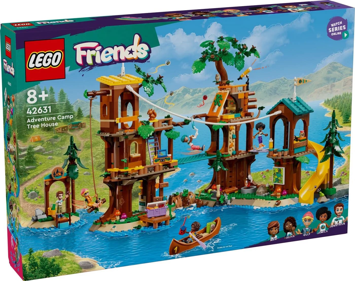 LEGO® Friends 42631 Baumhaus im Abenteuercamp Konstruktionsspielsteine