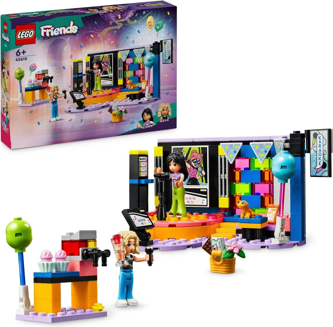 LEGO Friends Karaoke-Party 42610 Konstruktionsspielsteine Bunt - Bild 2