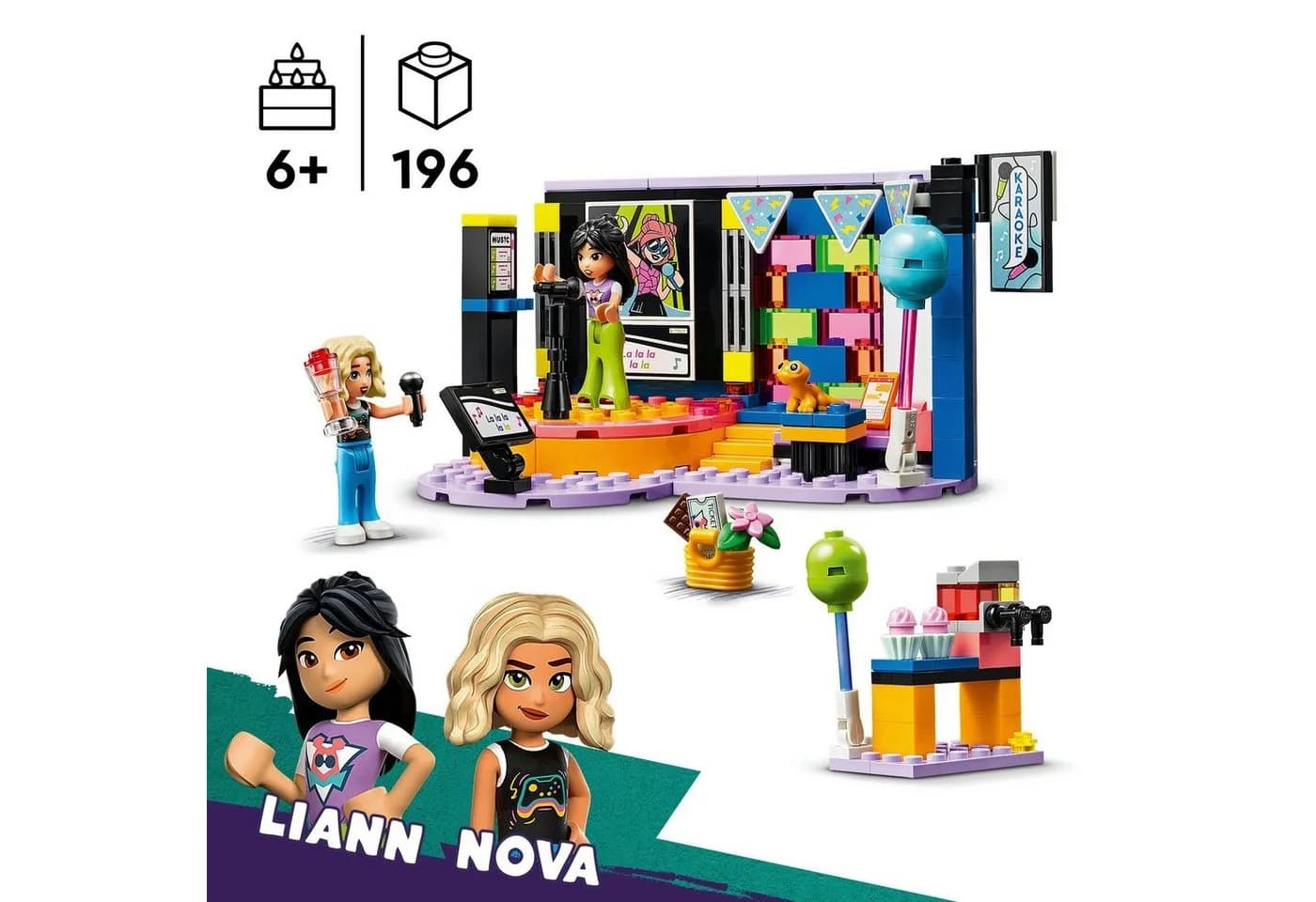 LEGO Friends Karaoke-Party 42610 Konstruktionsspielsteine Bunt - Bild 3