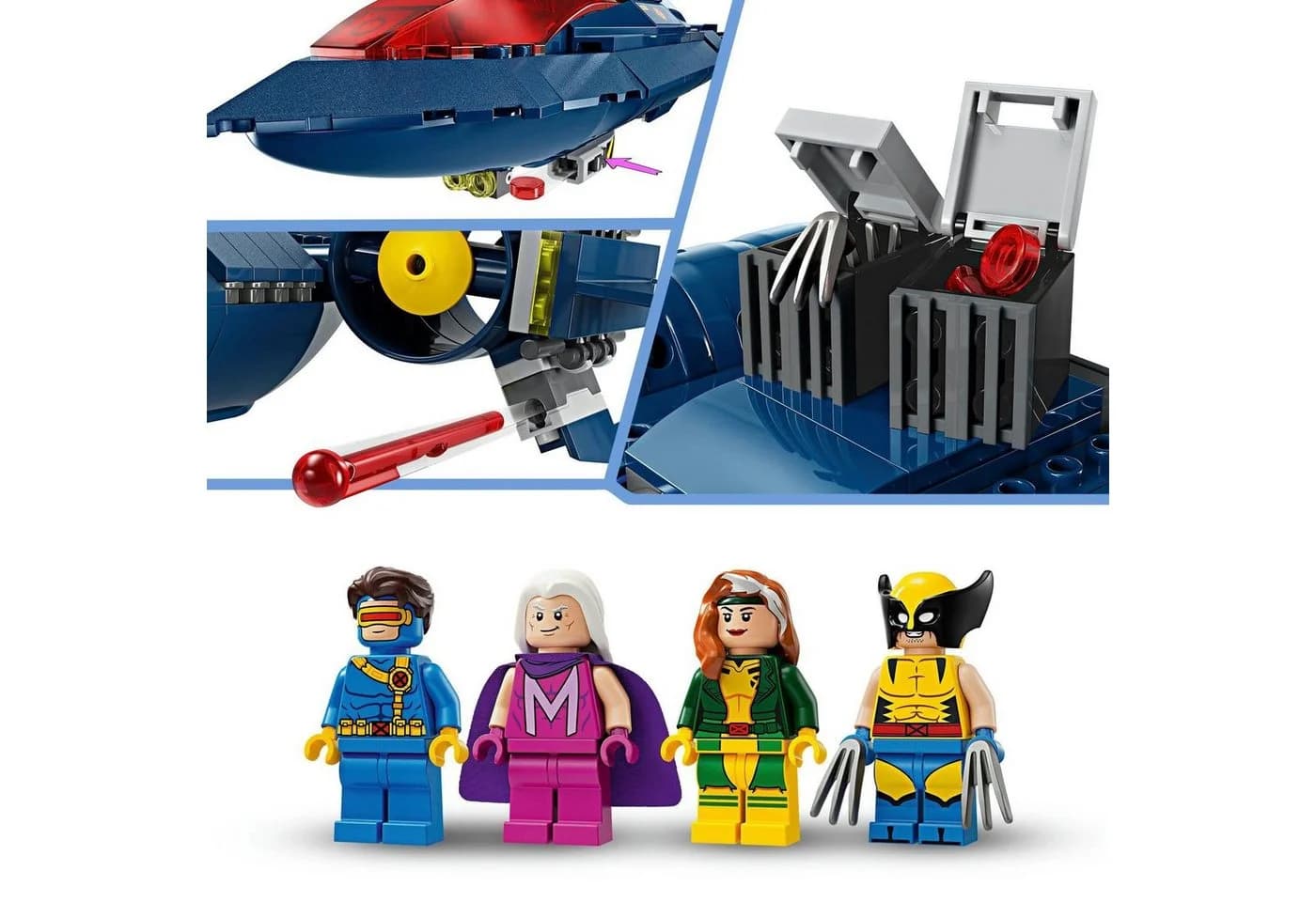 LEGO® X-Jet der X-Men (76281) Marvel Superhelden Spielzeug - Bild 5