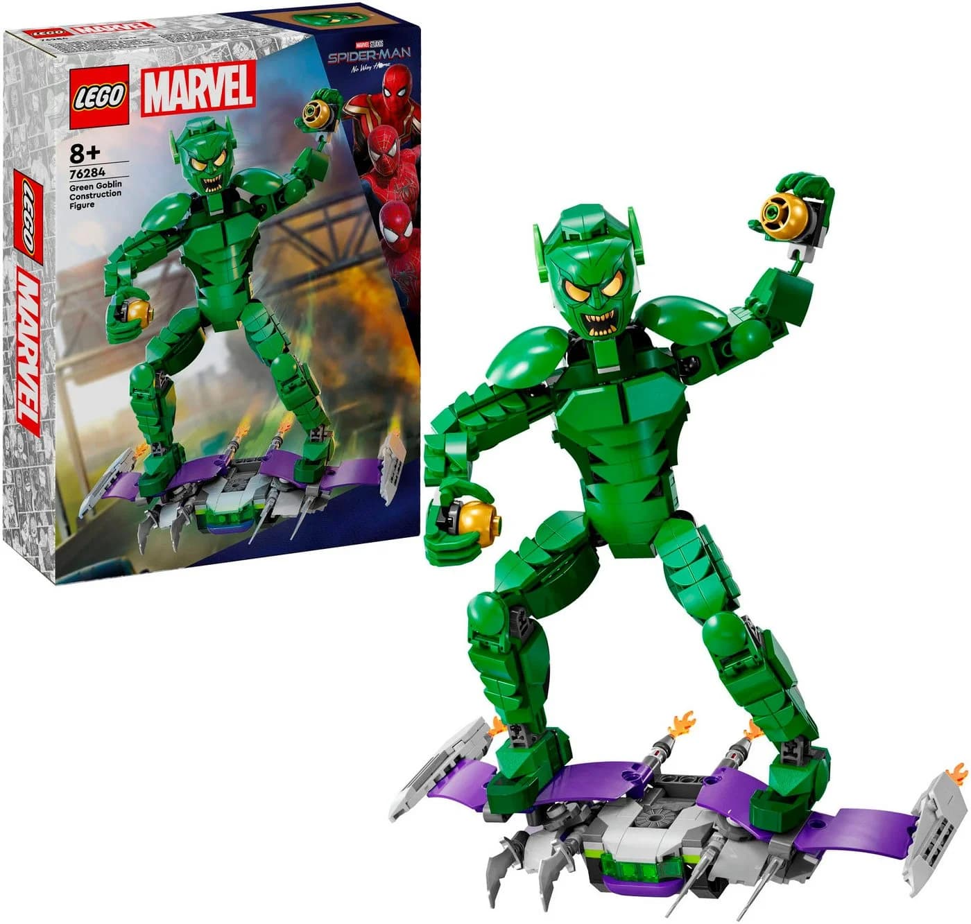 LEGO Green Goblin Baufigur 76284 Super Heroes Bauset 471 Teile - Bild 2