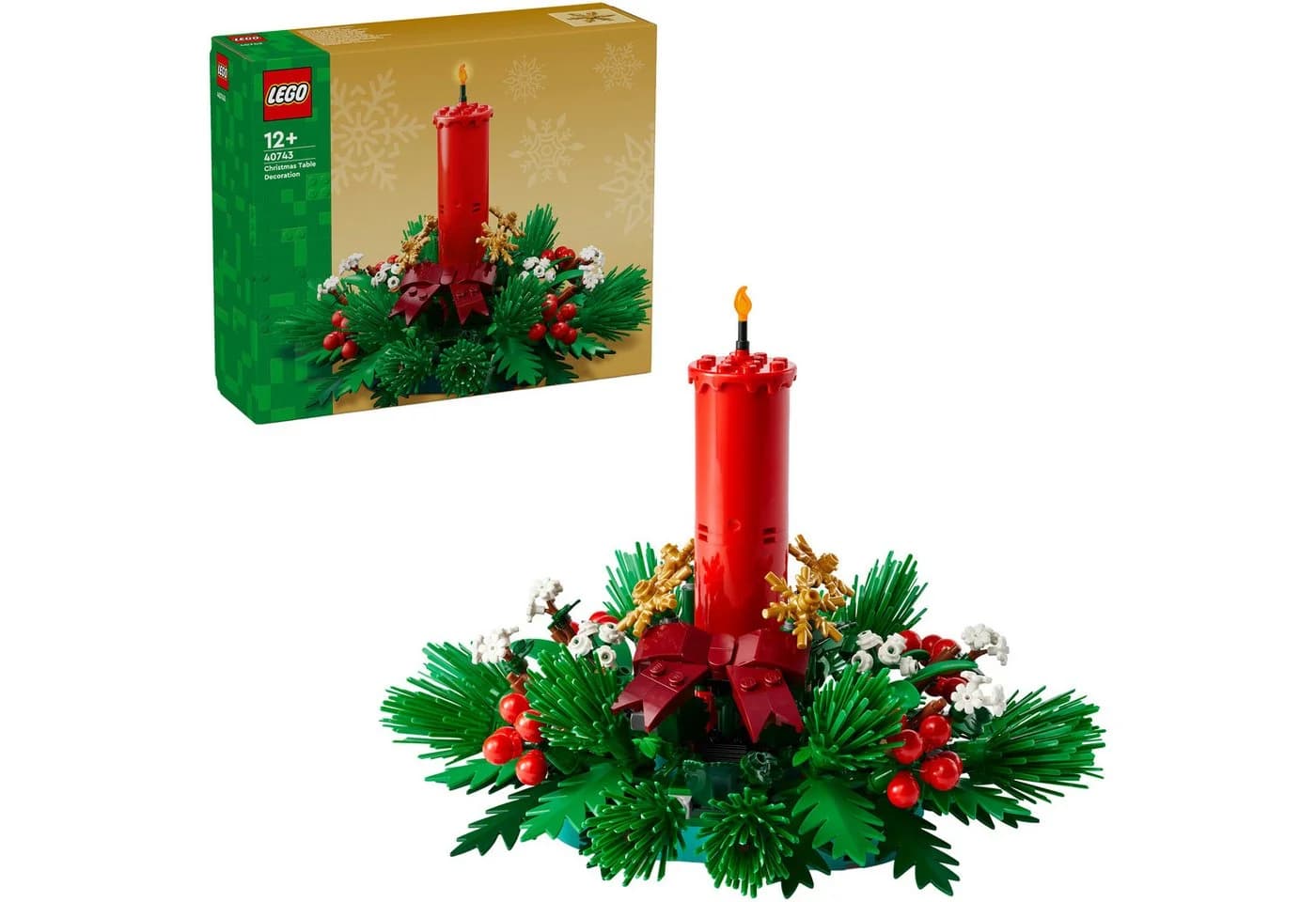 LEGO® Weihnachtsgesteck 40743 433 Teile Kunststoff - Bild 2