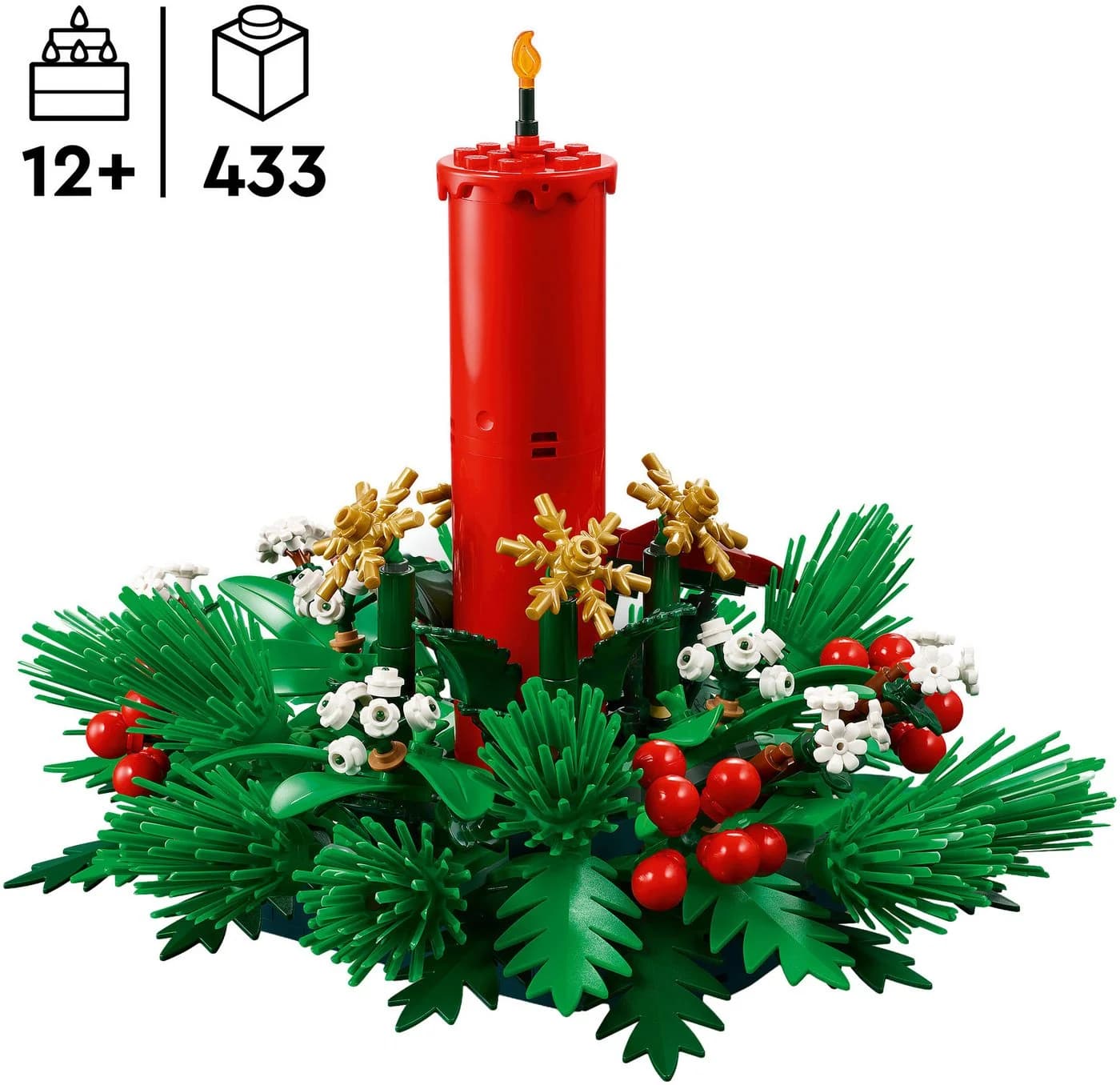 LEGO® Weihnachtsgesteck 40743 433 Teile Kunststoff - Bild 3