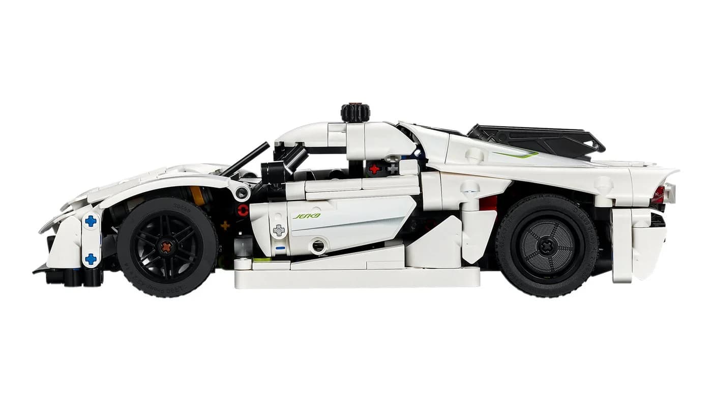 LEGO® Technic 42184 Koenigsegg Jesko Absolut Supersportwagen Weiß Spielbausteine Set - Bild 3