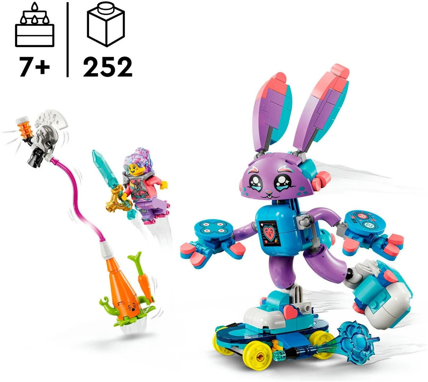LEGO DREAMZzz Izzie und Bunchurro der Gaming-Hase (71490) Bunt - Bild 3