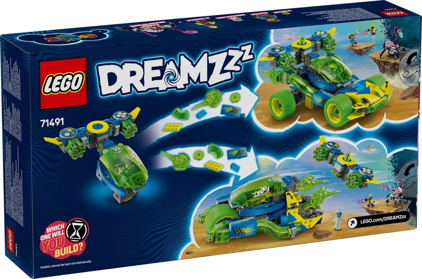 LEGO® DREAMZzz™ Mateo mit dem Z-Blob Action-Rennwagen 485 Teile Bunt - Bild 4