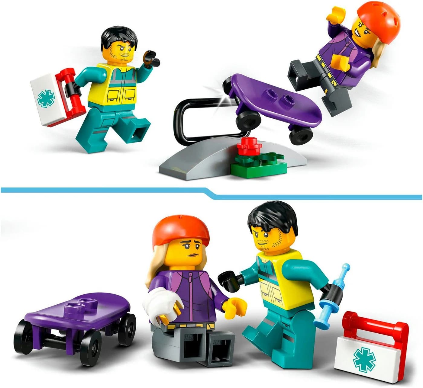 LEGO City Rettungswagen 60451 Bunt Konstruktionsspielsteine - Bild 5