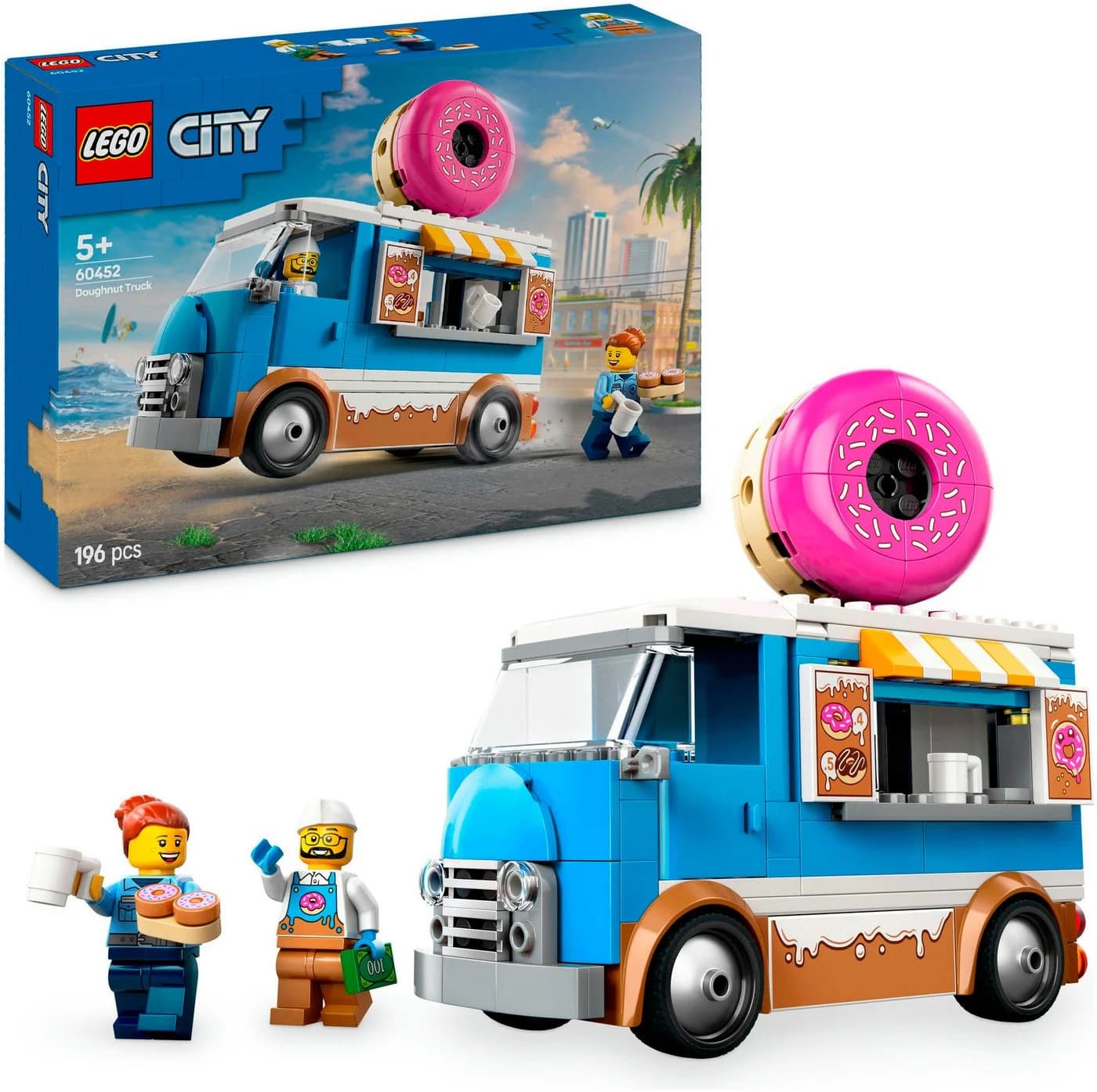 LEGO City Donut Truck 60452 Bunt Konstruktionsspielsteine - Bild 2
