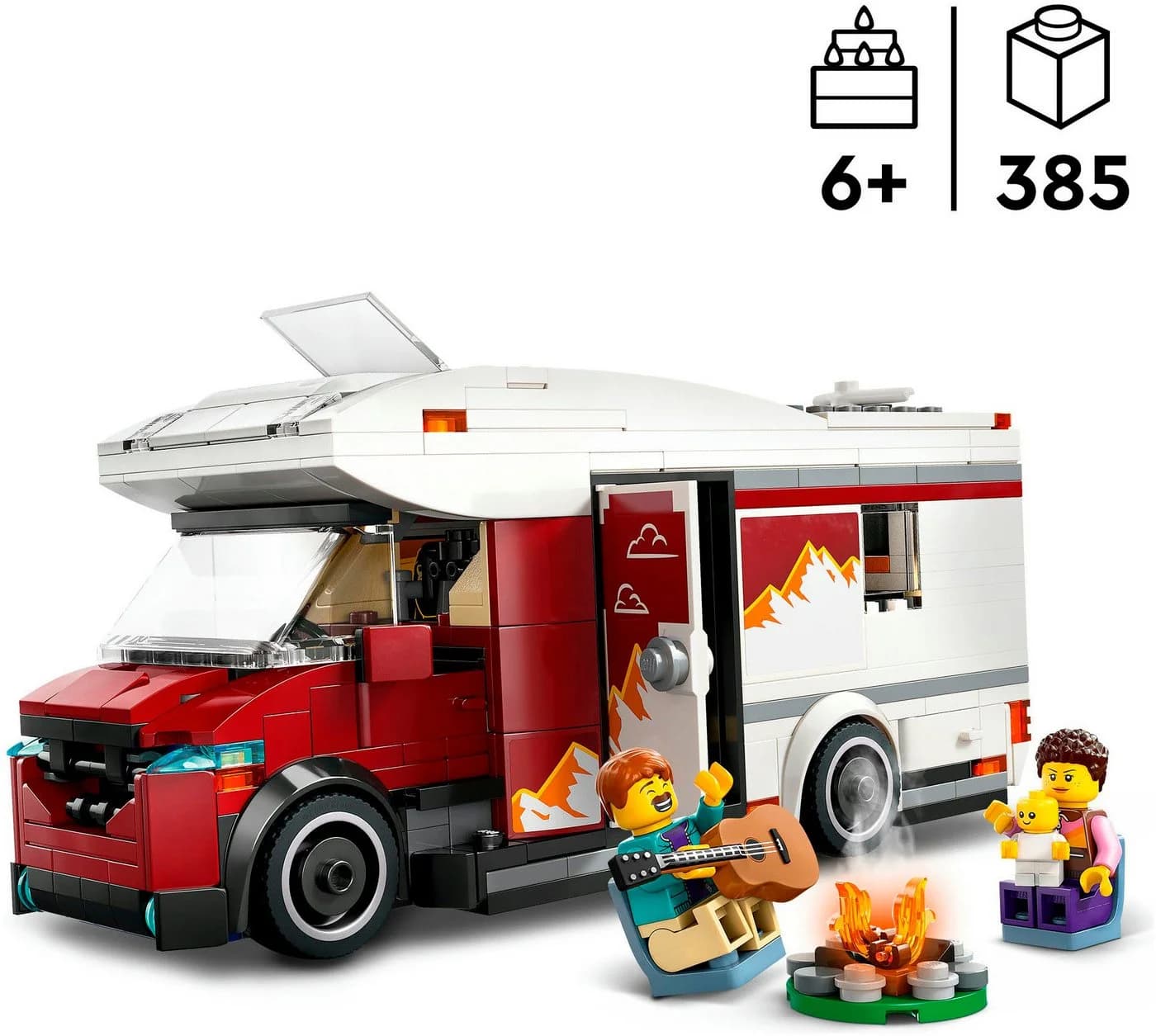 LEGO City Abenteuer-Wohnmobil 60454 Bunt 385 Teile - Bild 3