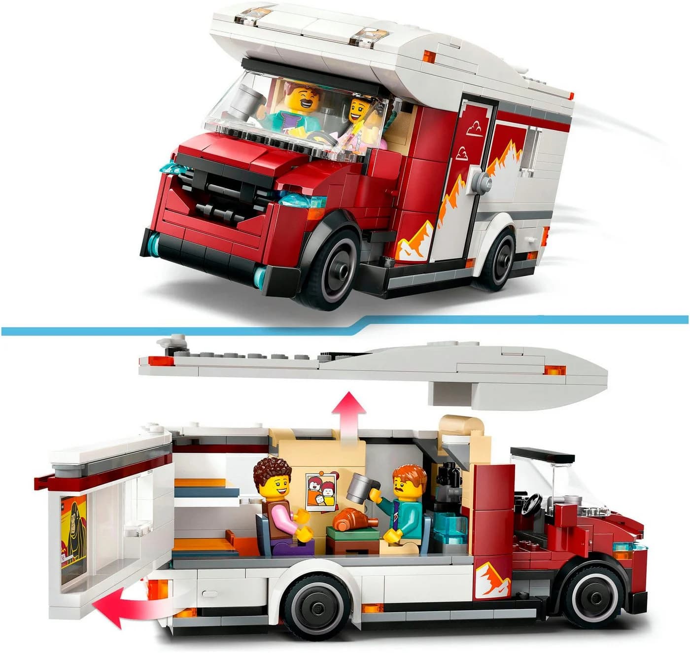 LEGO City Abenteuer-Wohnmobil 60454 Bunt 385 Teile - Bild 4