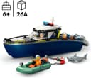 LEGO City Verfolgungsjagd im Polizeiboot 60456 Bunt 264 Teile Bild 3