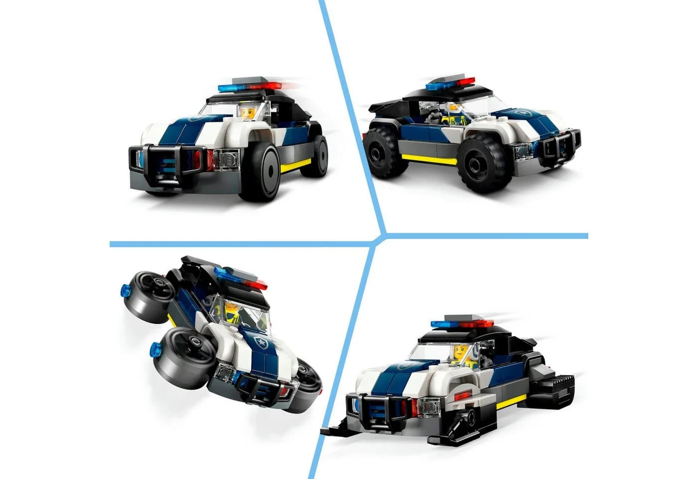 LEGO City Polizeiwerkstatt 60457 Bunt 489 Teile - Bild 5