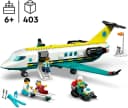 LEGO City Notfallrettungsflugzeug 60465 Bunt 403 Teile Bild 3