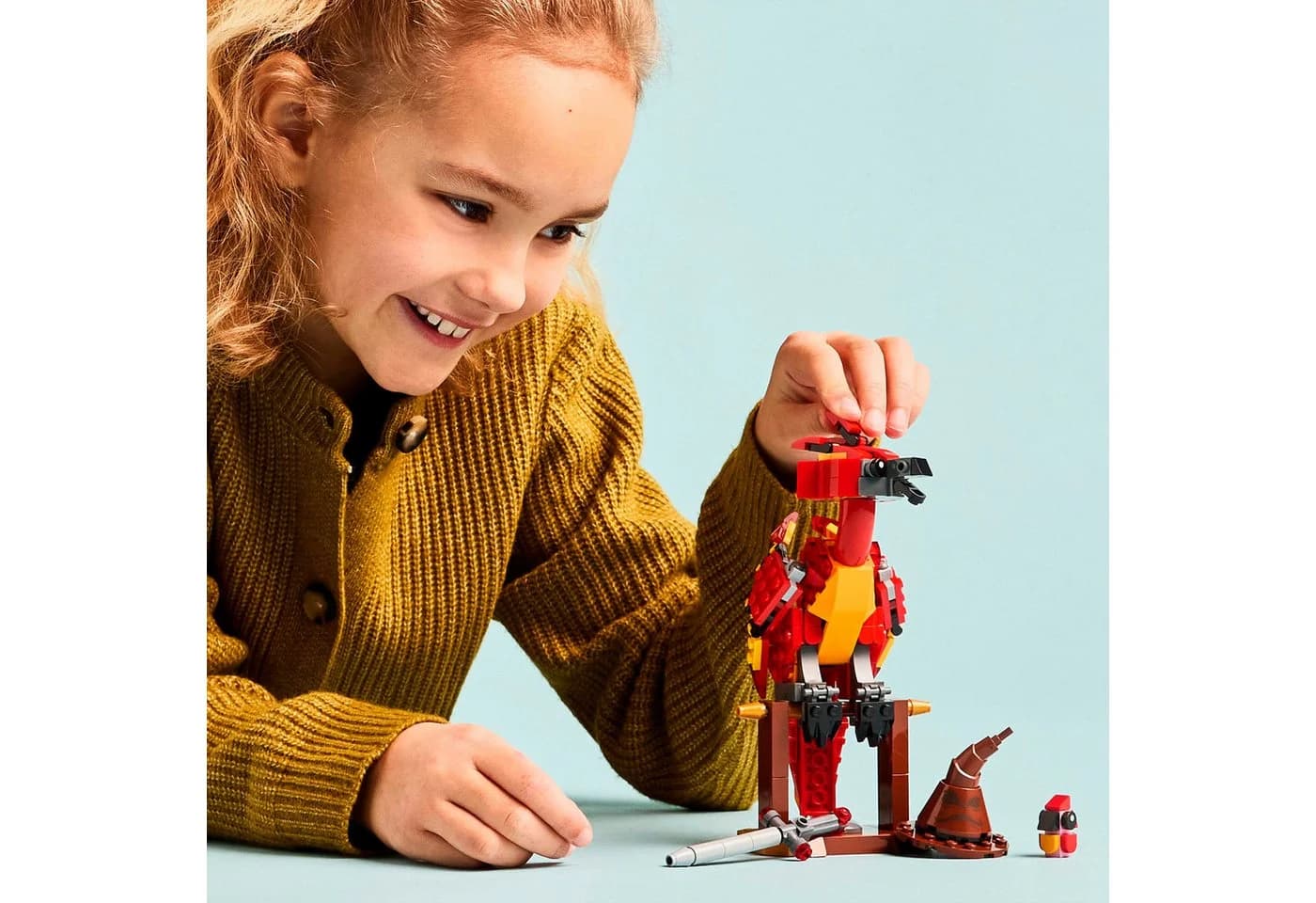 LEGO Harry Potter Fawkes: Dumbledores Phönix (76448) Bunt