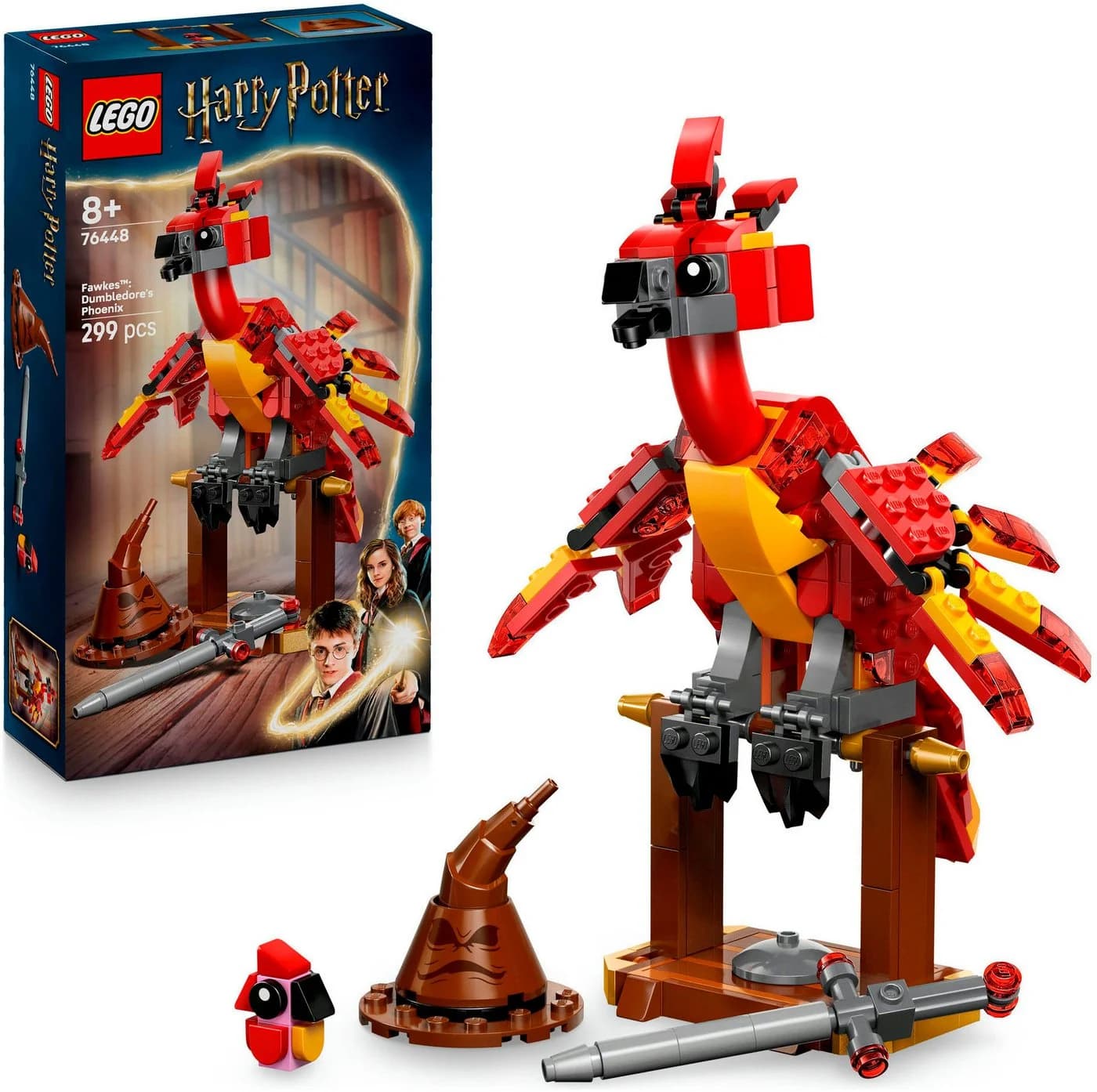 LEGO Harry Potter Fawkes: Dumbledores Phönix (76448) Bunt - Bild 2