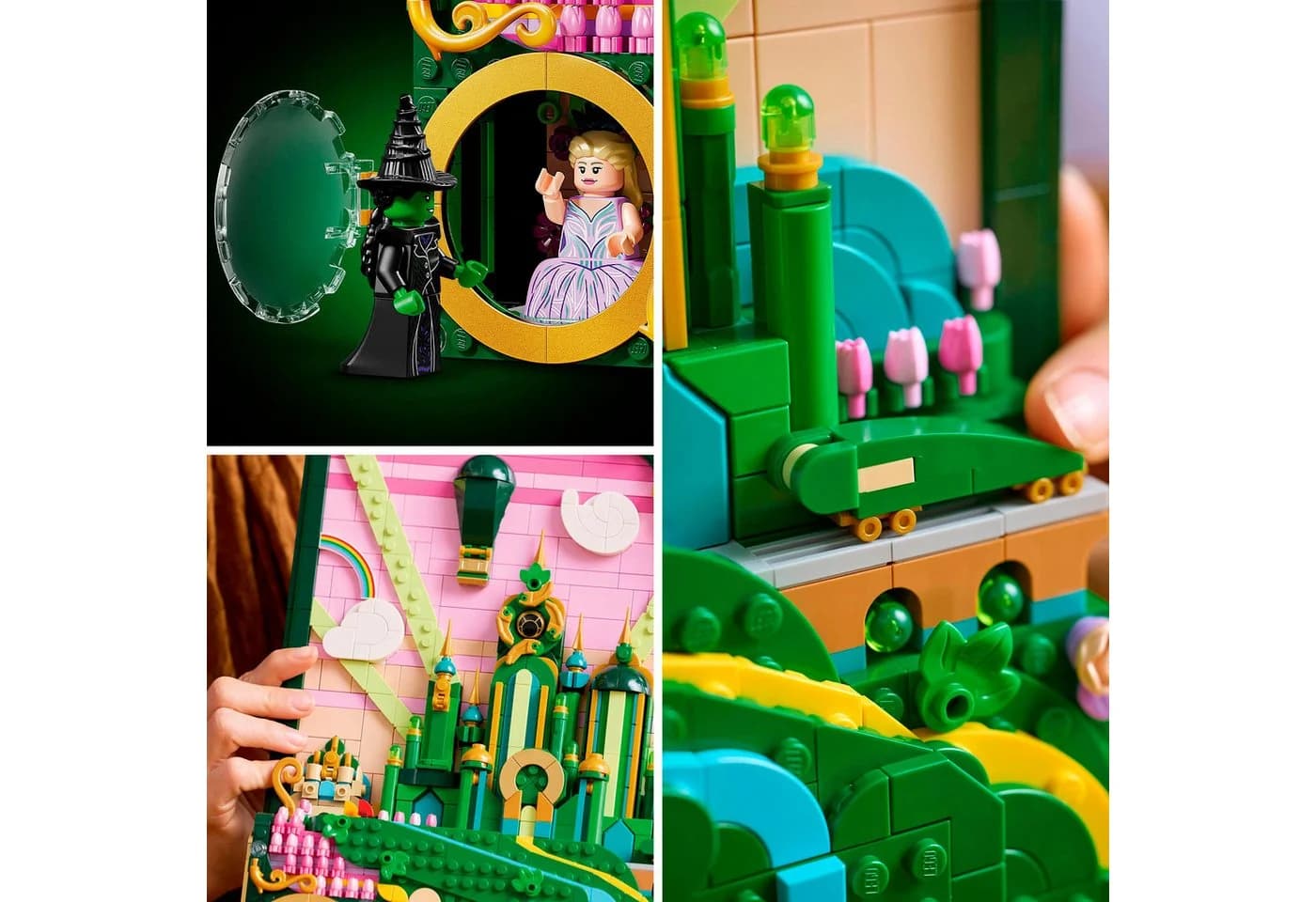 LEGO® Emerald City Wandkunst 75685 Wicked Konstruktionsspielsteine 1518 St - Bild 5
