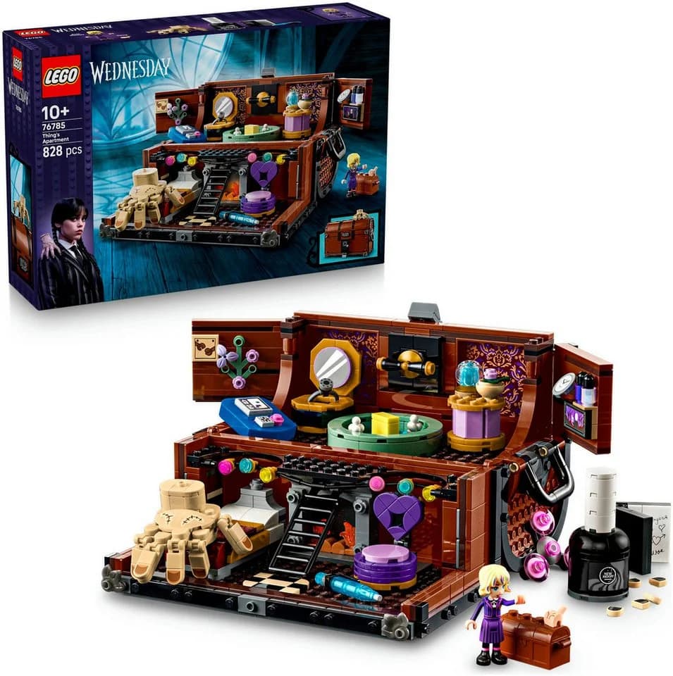 LEGO® Die Wohnung des Eiskalten Händchens (76785) Wednesday Konstruktionsspielsteine 828 St. Kunststoff - Bild 2