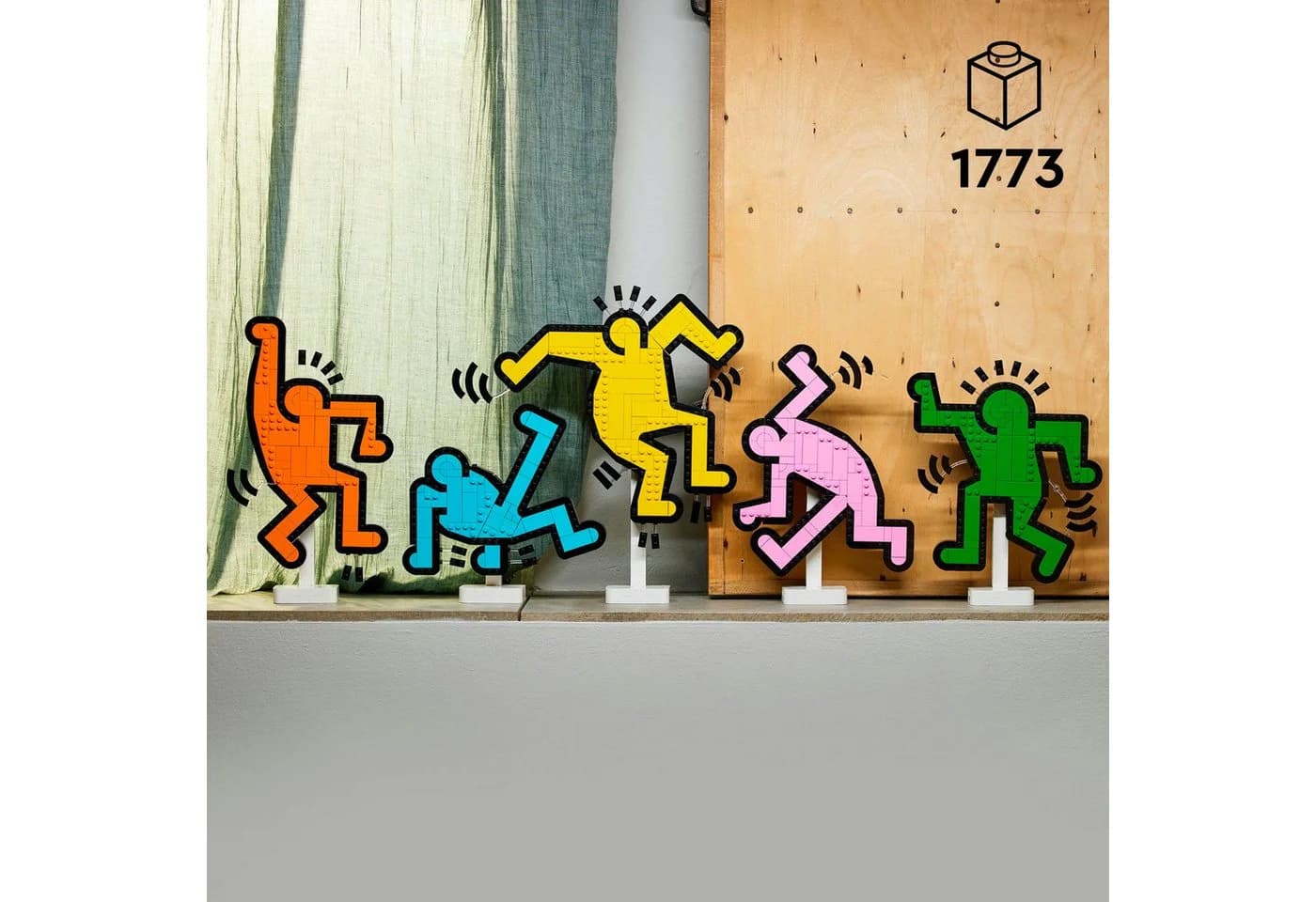 LEGO Keith Haring Tanzende Figuren 31216 Bunt 1773 Teile - Bild 3