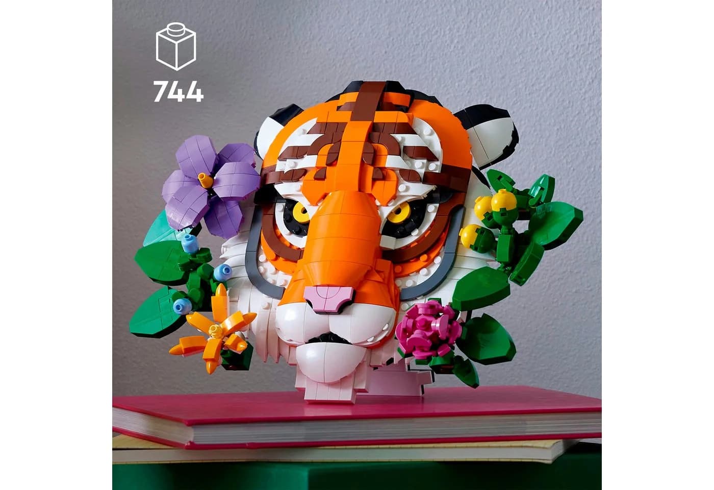 LEGO Art Fauna Collection Tiger 31217 3D Bauset Bunt - Bild 3