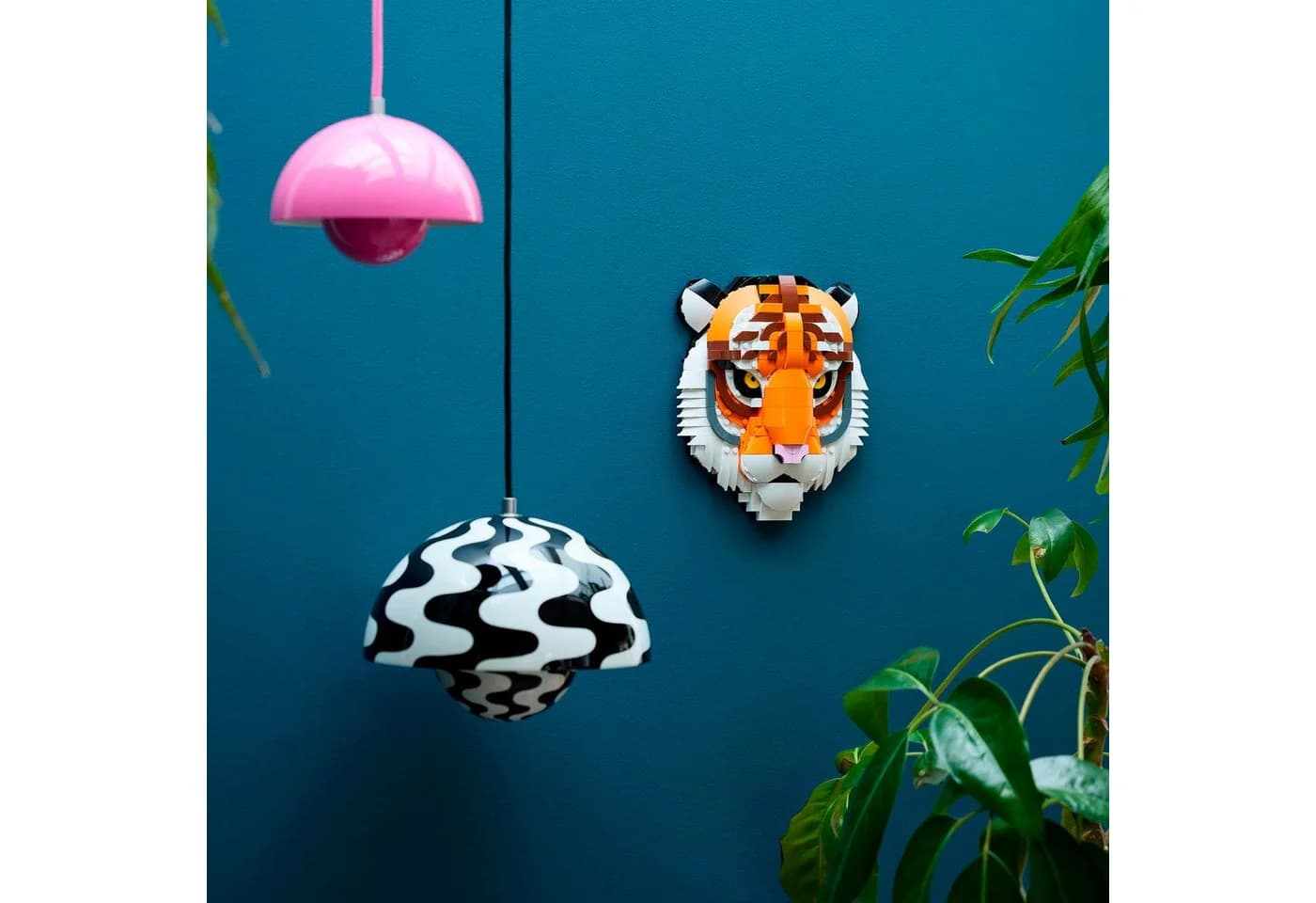 LEGO Art Fauna Collection Tiger 31217 3D Bauset Bunt - Bild 4