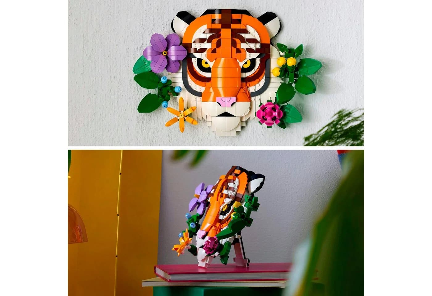 LEGO Art Fauna Collection Tiger 31217 3D Bauset Bunt - Bild 5
