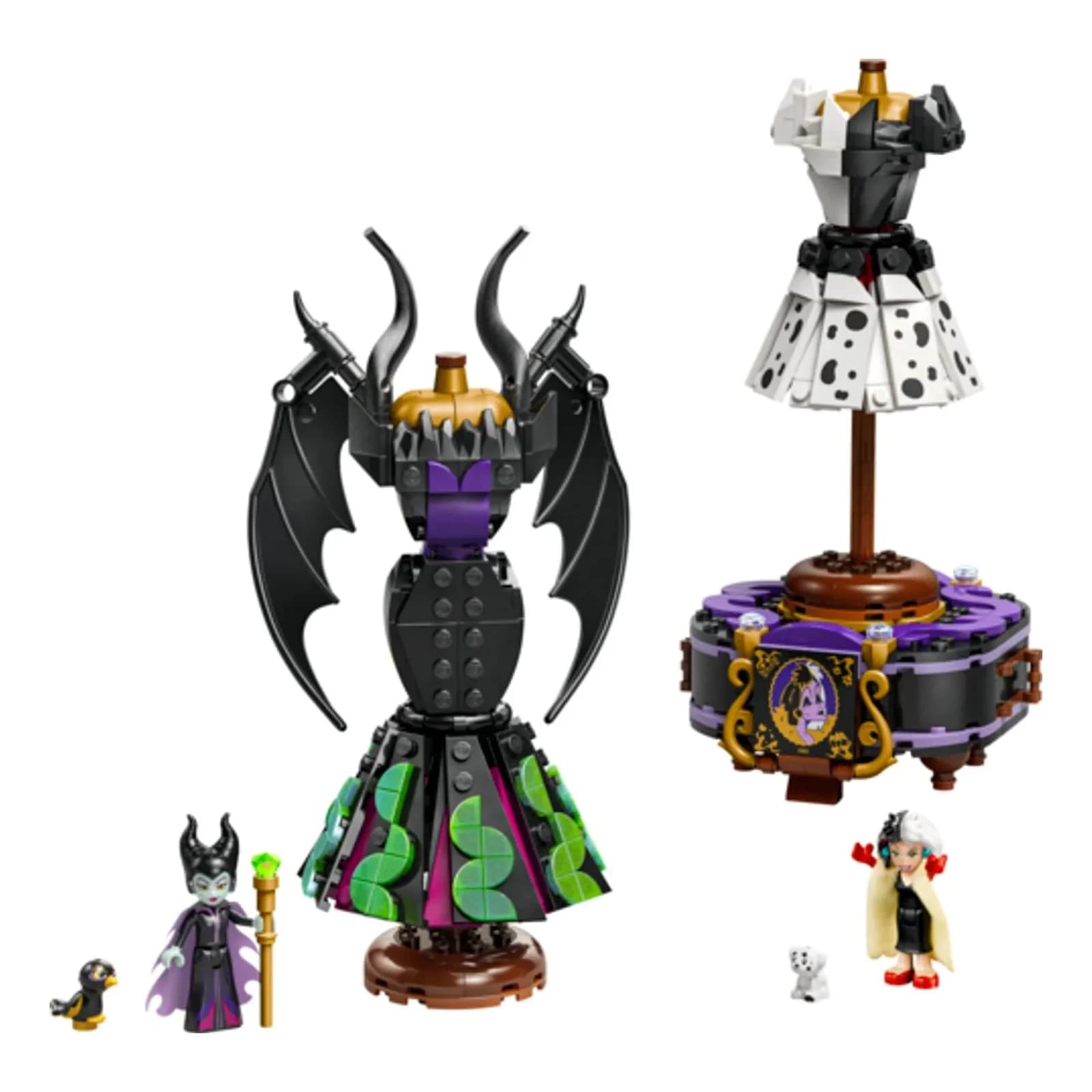 LEGO® Disney Classic Die Kleider von Malefiz und Cruella De Vil (43262) Konstruktionsspielsteine, 524 Teile