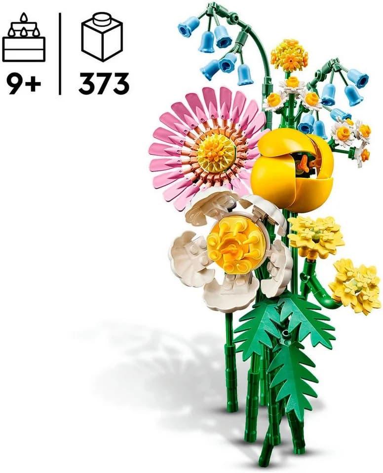 LEGO Botanicals Kleiner Sommerstrauß 10347 Bunt 373 Teile - Bild 3