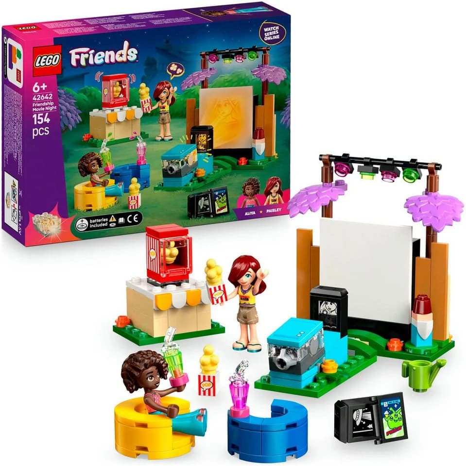 LEGO Friends Filmabend mit Freunden (42642) - Bunte Konstruktionsspielsteine - Bild 2