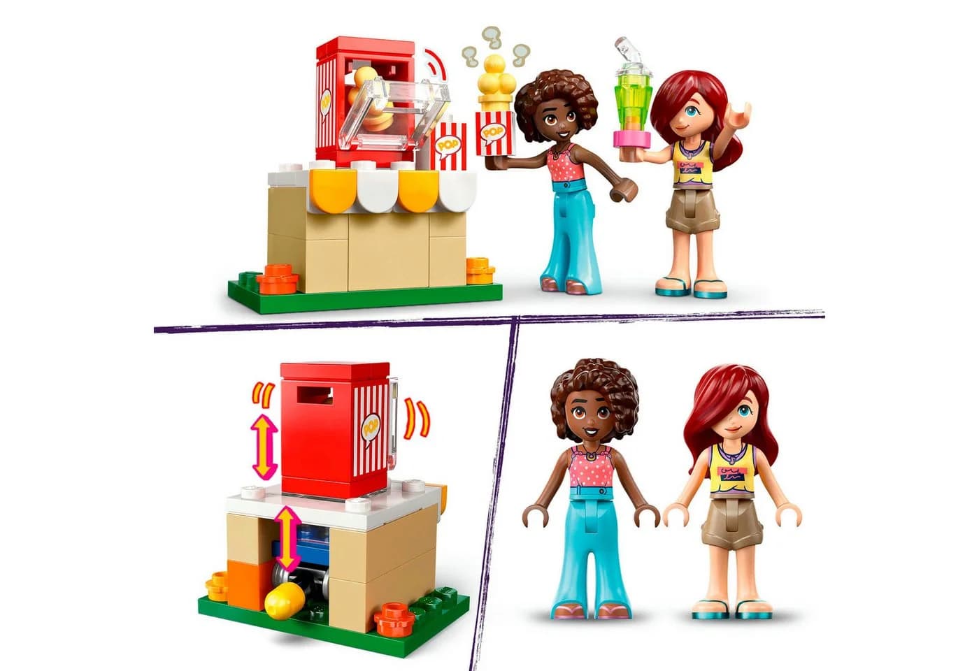LEGO Friends Filmabend mit Freunden (42642) - Bunte Konstruktionsspielsteine - Bild 5