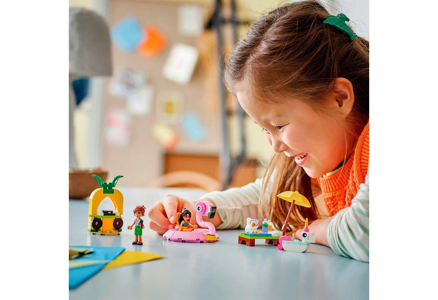 LEGO® Friends Poolparty mit Einhorn und Flamingo (42658) Bunt