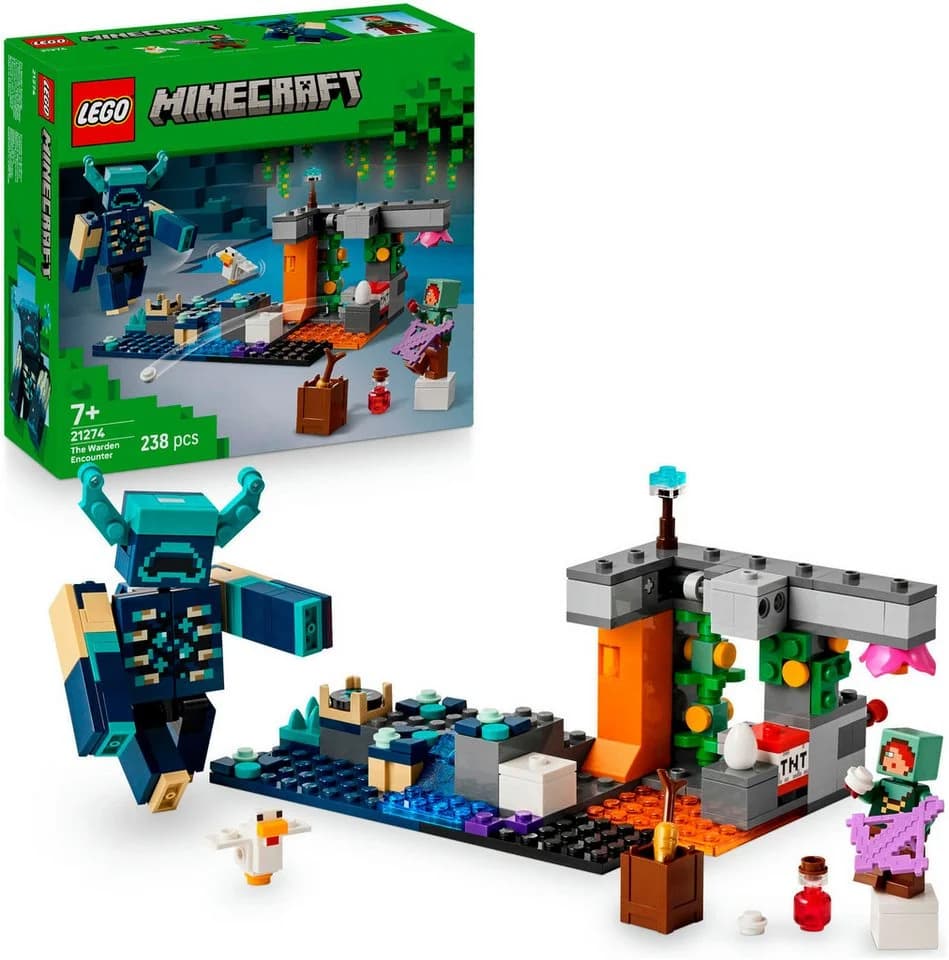 LEGO Minecraft Begegnung mit dem Wächter 21274 Bunt Konstruktionsspielsteine - Bild 2