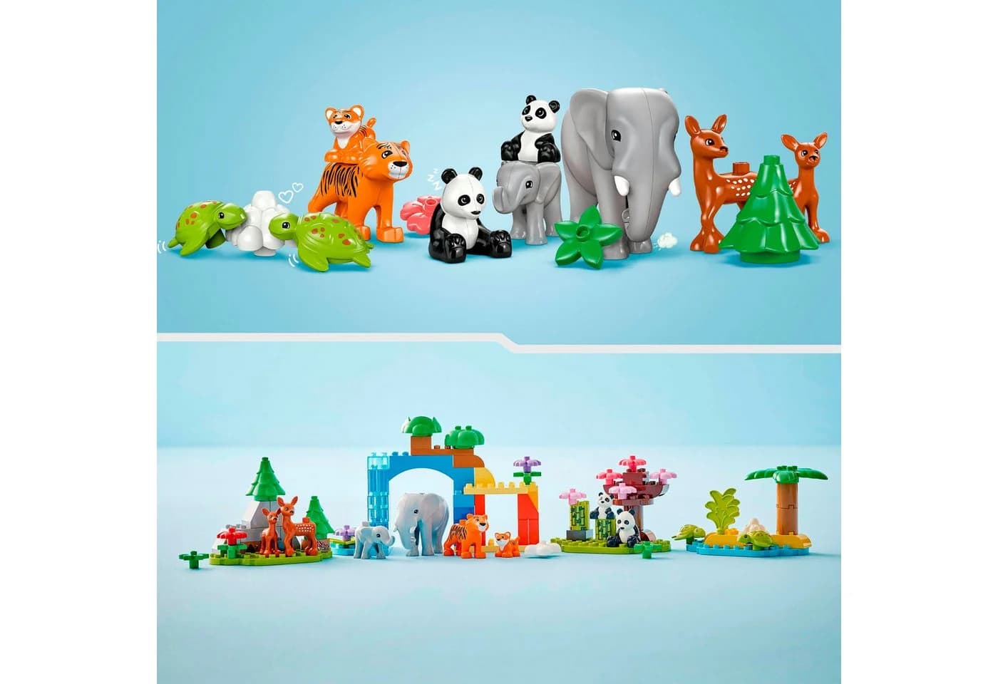 LEGO Wildtier-Familien 3-in-1-Set (10446) bunt - Bild 5