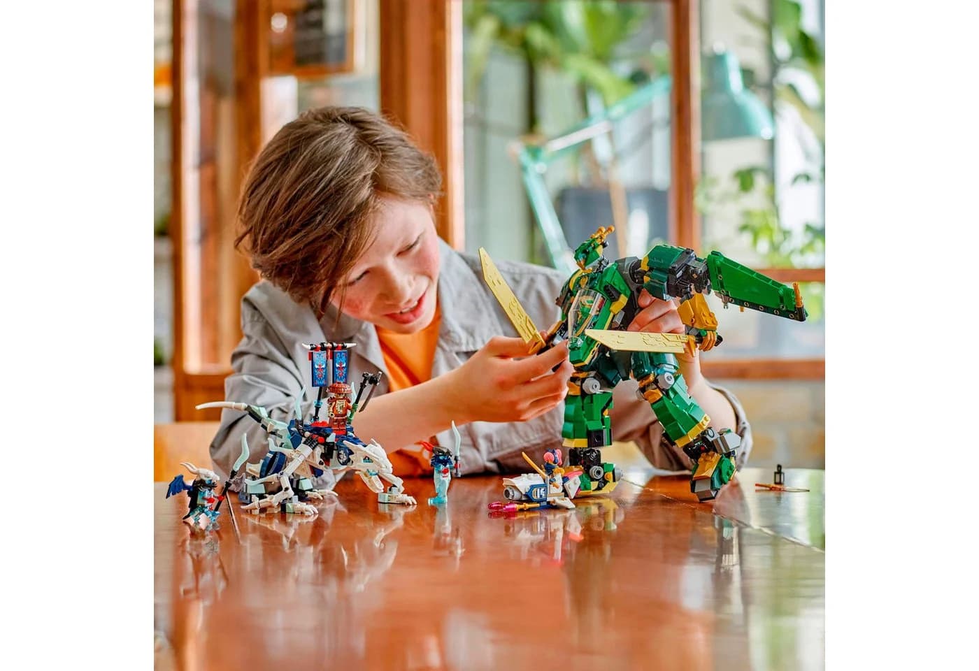 LEGO Ninjago Lloyds Jet-Mech 71845 2-in-1 Spielset Bunt