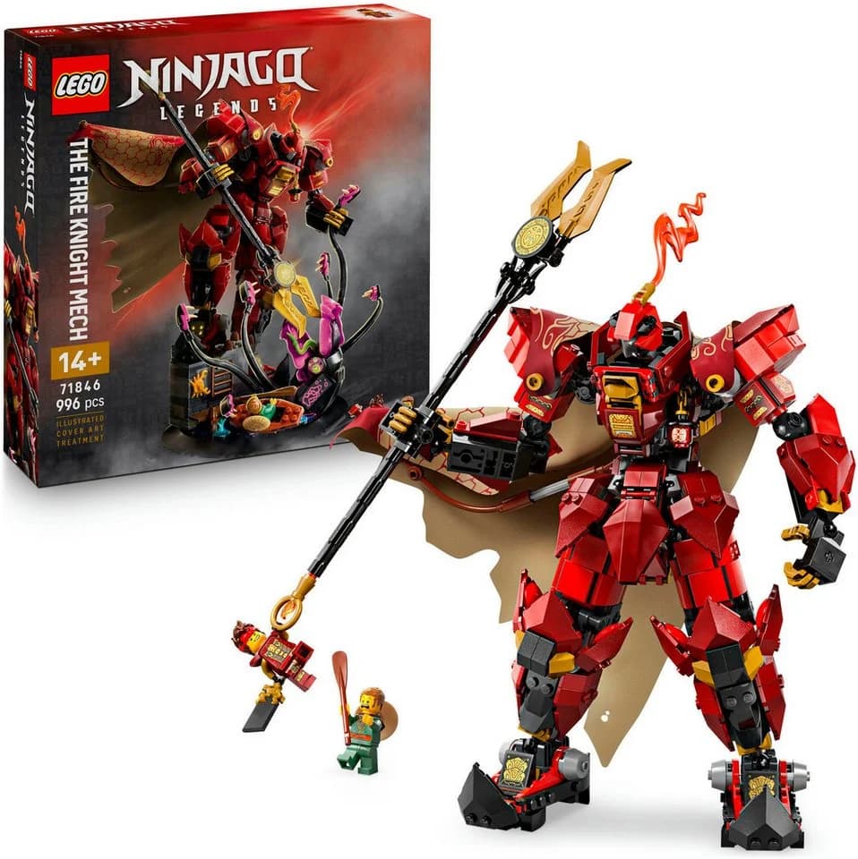 LEGO Ninjago Feuerritter-Mech 71846 Bauset 996 Teile Bunt - Bild 2