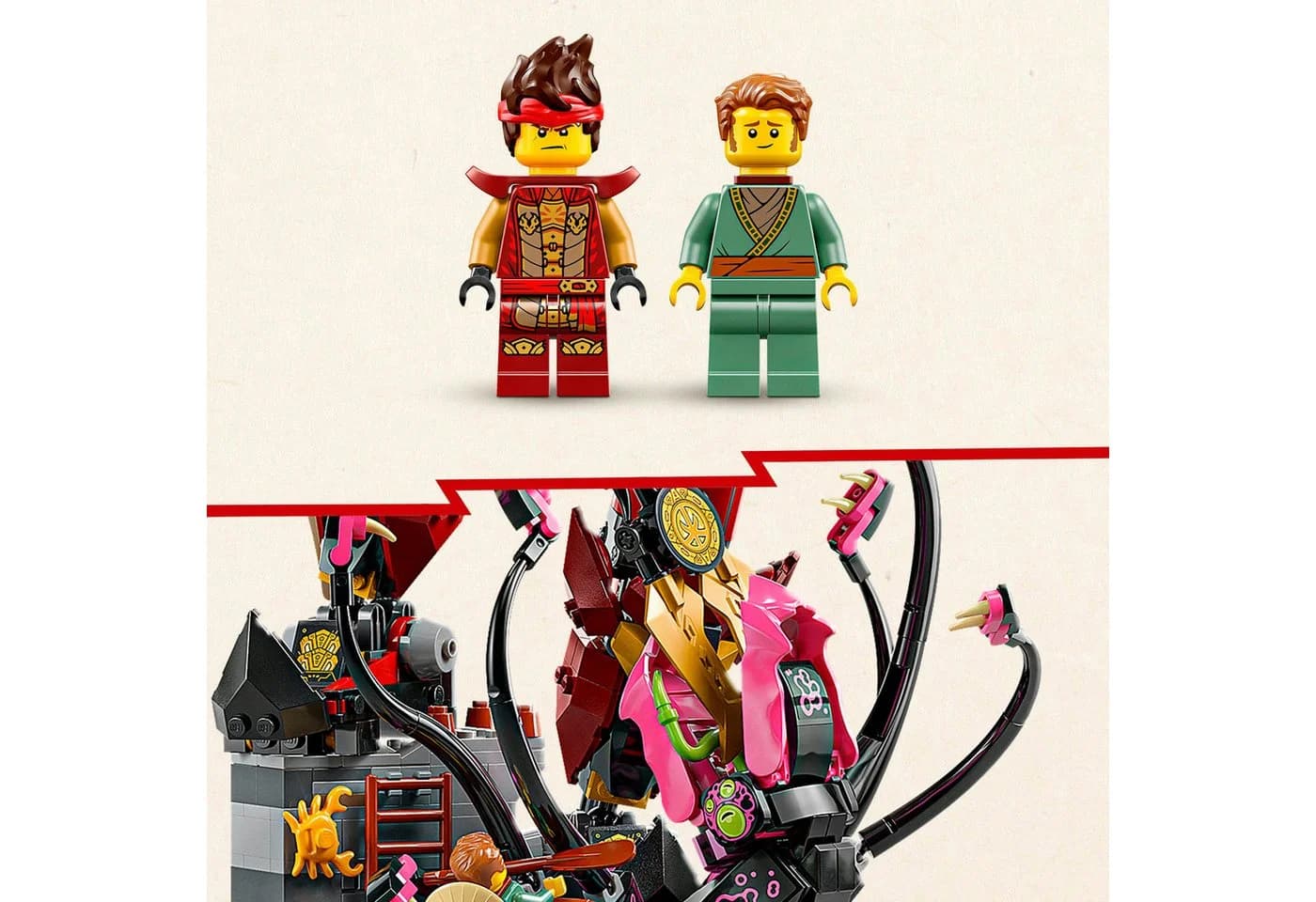 LEGO Ninjago Feuerritter-Mech 71846 Bauset 996 Teile Bunt - Bild 5