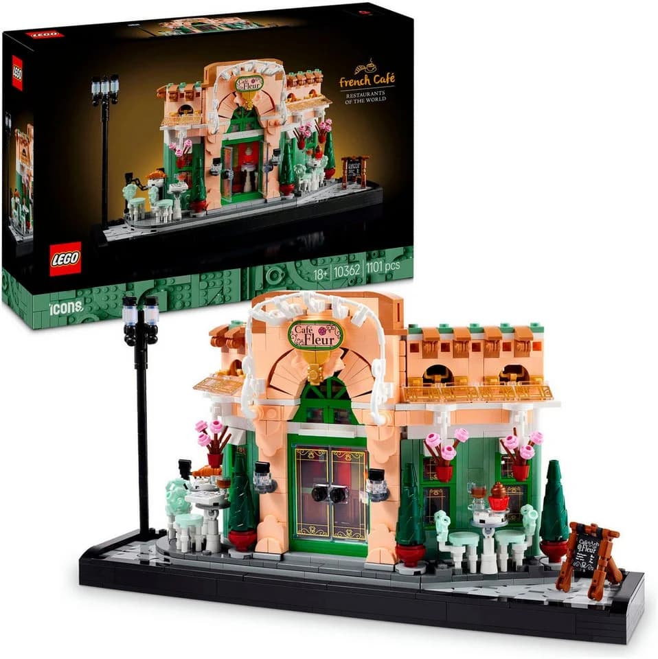 LEGO Icons Französisches Café 10362 Bauset 1101 Teile Bunt - Bild 2