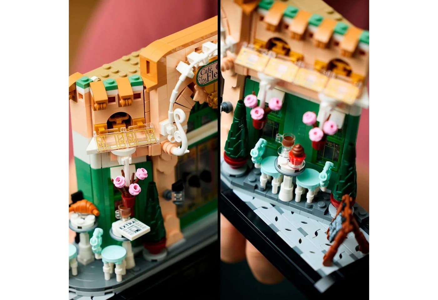 LEGO Icons Französisches Café 10362 Bauset 1101 Teile Bunt - Bild 5