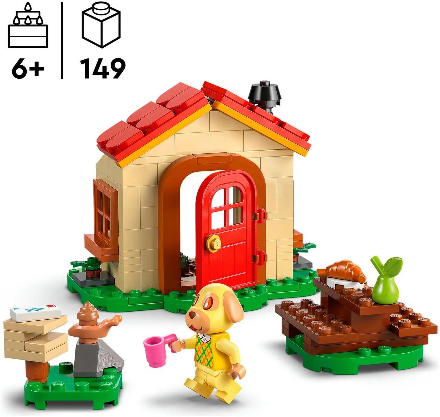 LEGO Animal Crossing Bienchens gemütliches Haus 77058 Bunt 149 Teile - Bild 3