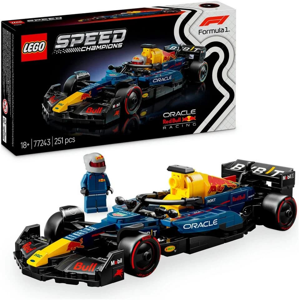 LEGO Speed Champions Oracle Red Bull Racing RB20 F1 Rennauto 77243 Bunt - Bild 2